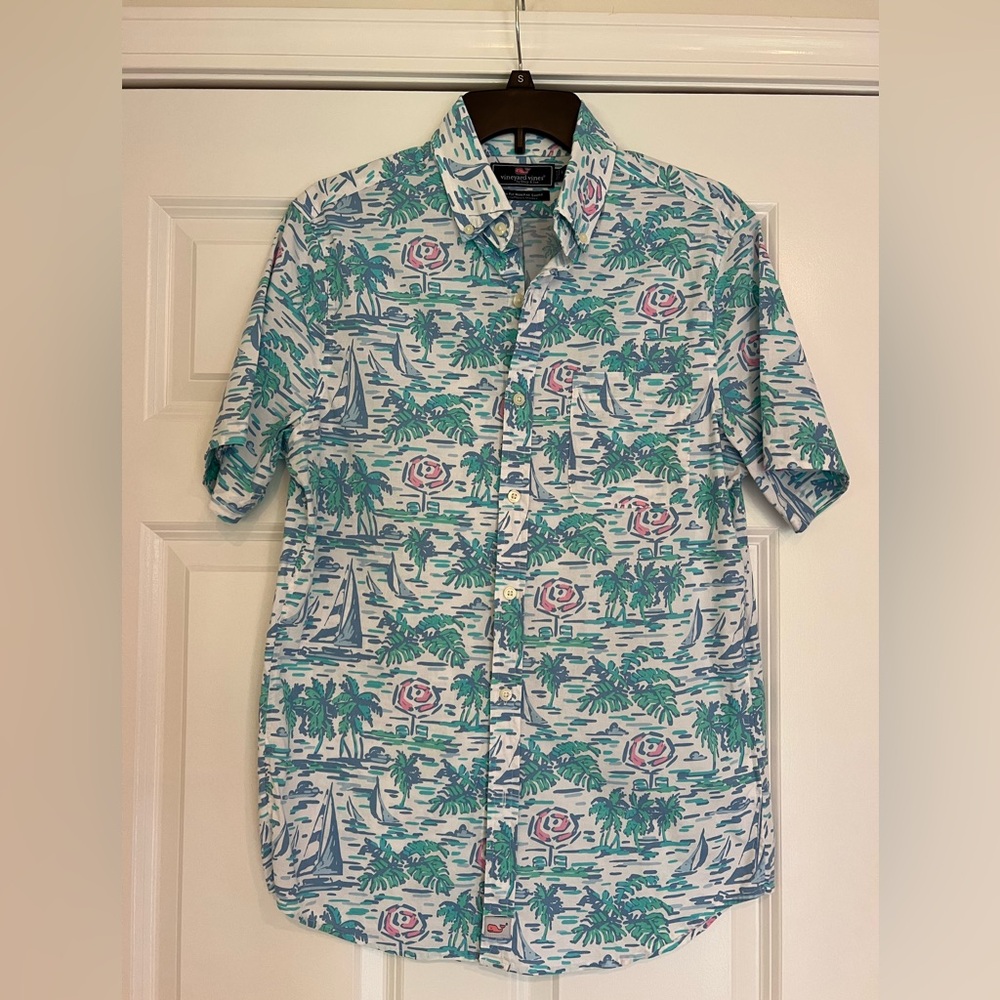 Vineyard Vines Slim Fit Murray Shirt - Size Small